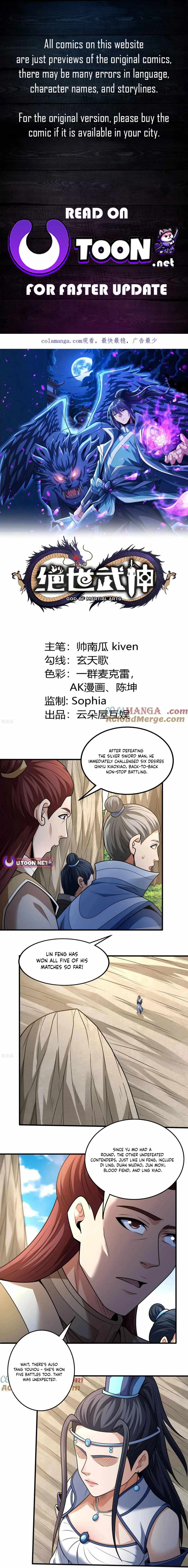 God of Martial Arts Chapter 805 1